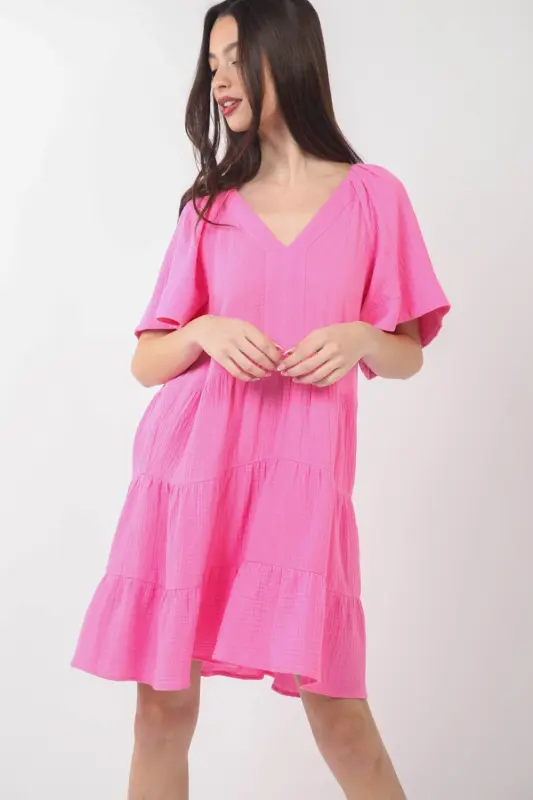 Ruffled Tiered Dress online