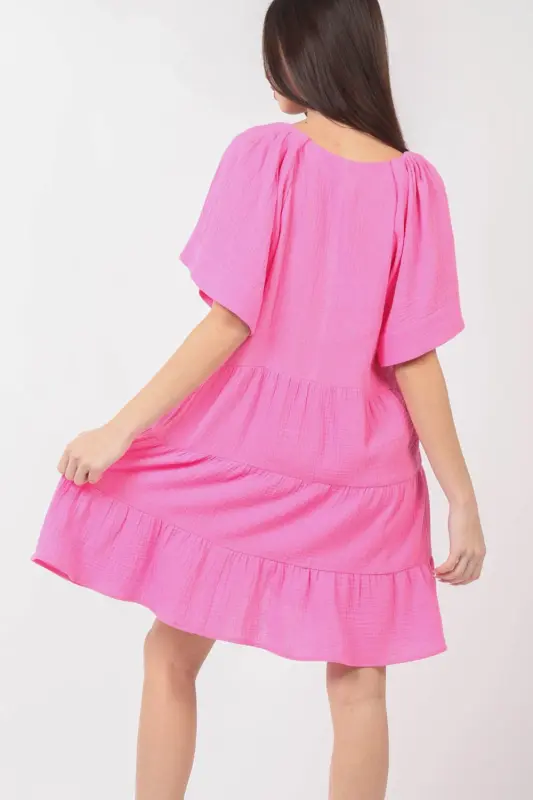 Ruffled Tiered Dress online
